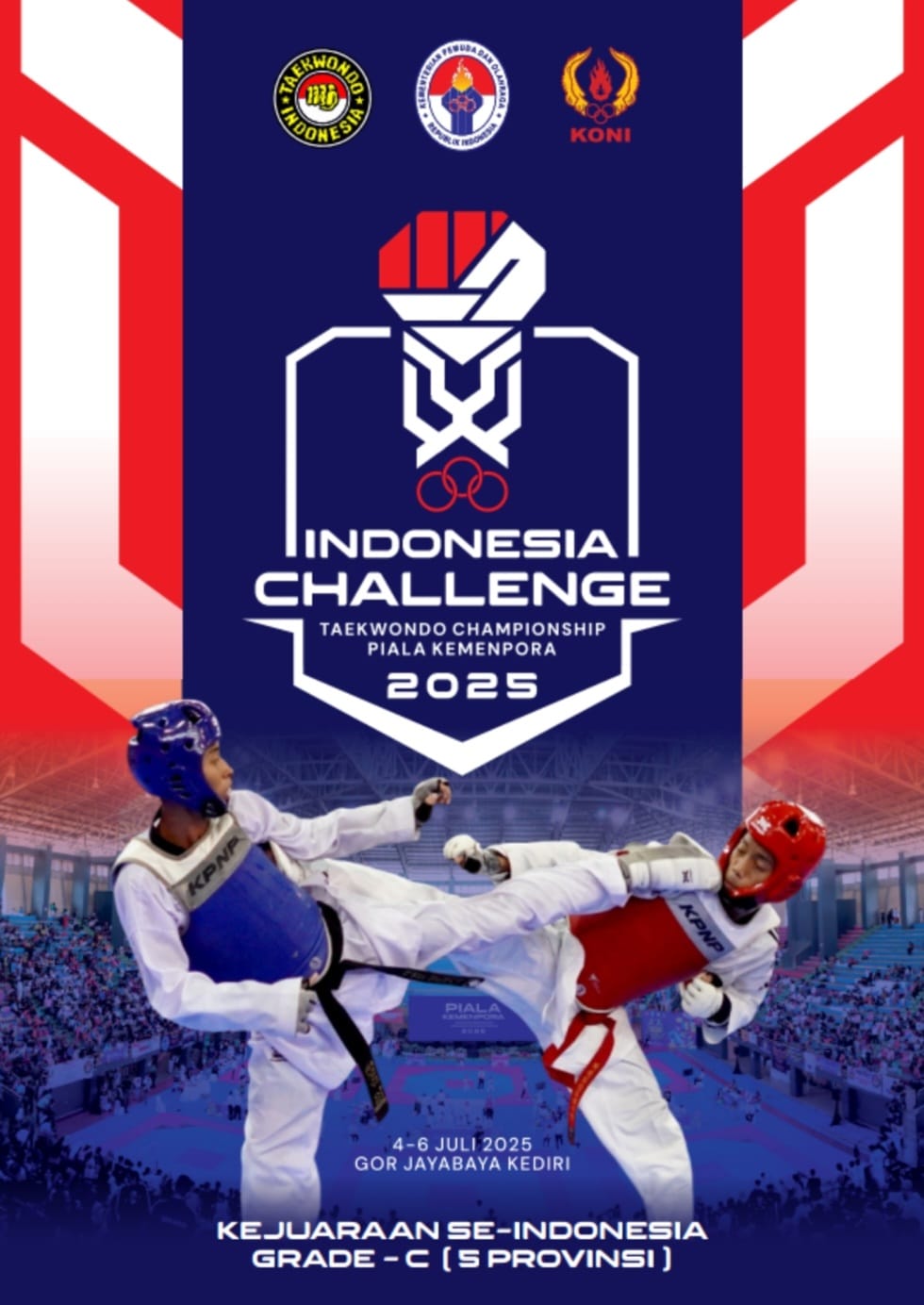 Ajang Pertarungan Prestasi Taekwondo di Tanah Air Taekwondo Indonesia GMTC
